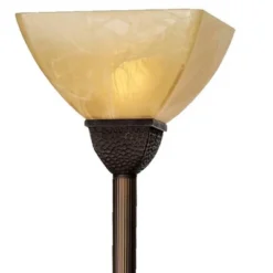 Franklin Iron Works Rustic Farmhouse Mission Torchiere Floor Lamp 71 1/2" Tall Roman Bronze 3-Light Frosted Champagne Amber Glass For Living Room 11 Franklin Iron Works Rustic Farmhouse Mission Torchiere Floor Lamp 71 1/2" Tall Roman Bronze 3-Light Frosted Champagne Amber Glass For Living Room -Home Furnishings Store GUEST 547a9aff e476 4342 a257 ae8c7923ab68