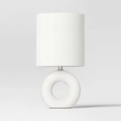 Abstract Ceramic Mini Table Lamp White - Threshold™ -Home Furnishings Store GUEST 547e7228 701a 4f70 910a f62eefa80d54