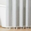 Ticking Stripe Woven Shower Curtain Gray/Cream - Hearth & Hand™ With Magnolia 2 Ticking Stripe Woven Shower Curtain Gray/Cream - Hearth & Hand™ With Magnolia -Home Furnishings Store GUEST 5500a55b 7362 4126 b673 ec4a2638a49e