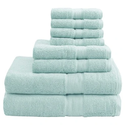 8pc Cotton Bath Towel Set 12 8pc Cotton Bath Towel Set - Image 10