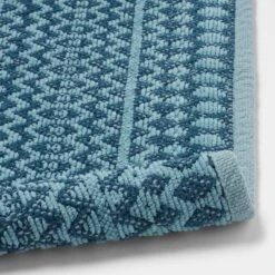 20"x32" Mixed Texture Chenille Bath Rug Teal Blue - Threshold™ 7 20"x32" Mixed Texture Chenille Bath Rug Teal Blue - Threshold™ -Home Furnishings Store GUEST 5f518d55 c95d 450d 8e28 f9ed439cc95f