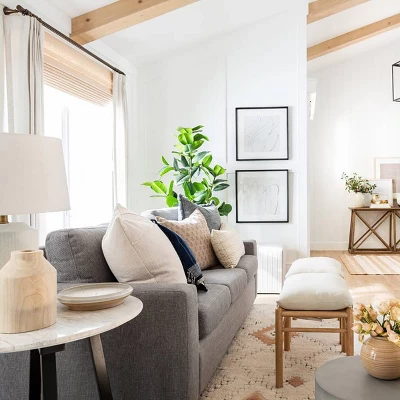 Northridge Hand Tufted Wool Shag Diamond Area Rug - Threshold™ Designed With Studio McGee 6 Northridge Hand Tufted Wool Shag Diamond Area Rug - Threshold™ Designed With Studio McGee - Image 4