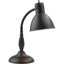 360 Lighting Breck Desk Table Lamp 17" High Dark Bronze Metal Adjustable Gooseneck Arm For Bedroom Bedside Nightstand Office Kids Family House Home 11 360 Lighting Breck Desk Table Lamp 17" High Dark Bronze Metal Adjustable Gooseneck Arm For Bedroom Bedside Nightstand Office Kids Family House Home -Home Furnishings Store GUEST 624663d3 c42b 4453 8b91 3678ebcbaf18