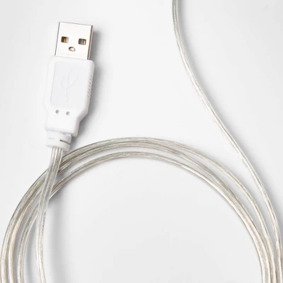 Neon Wall Sign White - Room Essentials™ 4 Neon Wall Sign White - Room Essentials™ - Image 2