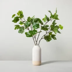 Faux Fig Leaf Branch Arrangement - Hearth & Hand™ With Magnolia -Home Furnishings Store GUEST 633e0ef2 049e 41e0 8303 a165f348380d