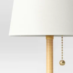 Mini Rattan Wrap Stick Table Lamp Brass - Threshold™ -Home Furnishings Store GUEST 63dbdd05 9611 477a a830 058260853096