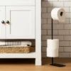 Metal Toilet Paper Holder Stand Matte Black - Hearth & Hand™ With Magnolia 2 Metal Toilet Paper Holder Stand Matte Black - Hearth & Hand™ With Magnolia -Home Furnishings Store GUEST 63ed9f08 3f2d 419e bfe1 7375df055ee2