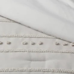 4pc Clipped Stripe Poms Comforter Bedding Set - Threshold™ 10 4pc Clipped Stripe Poms Comforter Bedding Set - Threshold™ -Home Furnishings Store GUEST 6474436f 0746 4a2d 8720 5e4921bc6129