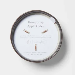 16oz Blackened Bowl Ceramic With Multi Woodwick And Dustcover Honeycrisp Apple Cider Candle Black - Threshold™ 9 16oz Blackened Bowl Ceramic With Multi Woodwick And Dustcover Honeycrisp Apple Cider Candle Black - Threshold™ -Home Furnishings Store GUEST 662f18f4 1b1d 4e09 b36e c380ba647f31