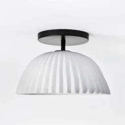 Scalloped Semi-Flush Mount Ceiling Light - Threshold™ Designed With Studio McGee 10 Scalloped Semi-Flush Mount Ceiling Light - Threshold™ Designed With Studio McGee -Home Furnishings Store GUEST 6b50e049 4ed7 42c0 b38a 9b5300cd63a6