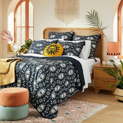 Round Embroidered Sun Fringe Decorative Throw Pillow Gold - Opalhouse™ Designed With Jungalow™ 3 Round Embroidered Sun Fringe Decorative Throw Pillow Gold - Opalhouse™ Designed With Jungalow™