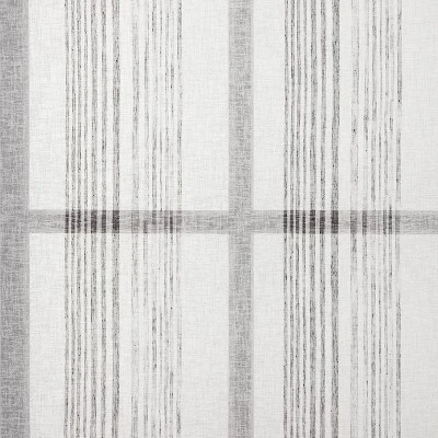 Vertical Stripe Curtain Sheer Gray/Cream - Hearth & Hand™ With Magnolia 8 Vertical Stripe Curtain Sheer Gray/Cream - Hearth & Hand™ With Magnolia - Image 6