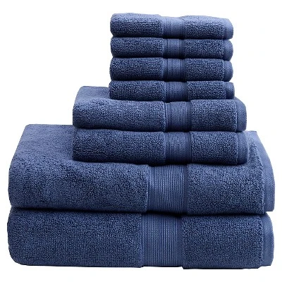 8pc Cotton Bath Towel Set 19 8pc Cotton Bath Towel Set - Image 17