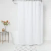 Woven Shower Curtain White - Threshold™ 1 Woven Shower Curtain White - Threshold™ -Home Furnishings Store GUEST 715ae942 83b3 4df8 97f2 8661c71b9e6f