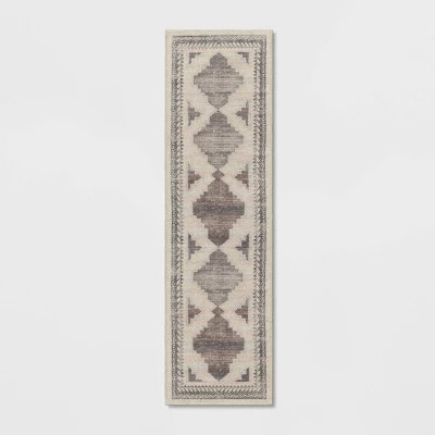 Cromwell Washable Printed Persian Style Rug Tan - Threshold™ 7 Cromwell Washable Printed Persian Style Rug Tan - Threshold™ - Image 5
