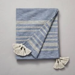 Heathered Stripe Tasseled Woven Throw Blanket - Hearth & Hand™ With Magnolia 8 Heathered Stripe Tasseled Woven Throw Blanket - Hearth & Hand™ With Magnolia -Home Furnishings Store GUEST 7875158e b8bb 4d10 98bc dd0b4288eb91