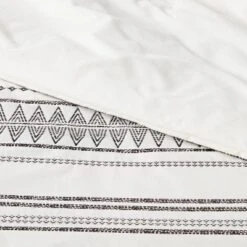 5pc Woven Diamond Stripe Comforter Set Cream/Black - Threshold™ -Home Furnishings Store GUEST 7a81c7b5 b6f7 4472 9936 97e48d9b6ca4