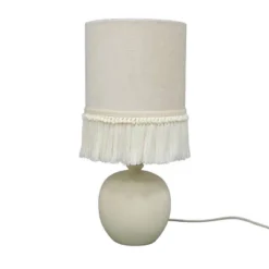 Small Table Lamp With Fringe Shade Off-White (Includes LED Light Bulb) - Opalhouse™ Designed With Jungalow™ -Home Furnishings Store GUEST 7b52390b 0f9b 4c1c be8b 991b426944b8