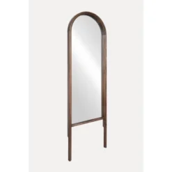 20" X 65" Wood Arched Floor Mirror Walnut - Threshold™ Designed With Studio McGee -Home Furnishings Store GUEST 7bf0c2bf 19a4 45a8 ae4b e909836f8871