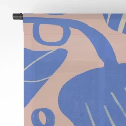 Viviana Gonzalez Abstract Floral Blue Single Panel Sheer Window Curtain - Deny Designs 10 Viviana Gonzalez Abstract Floral Blue Single Panel Sheer Window Curtain - Deny Designs -Home Furnishings Store GUEST 7caed616 ce31 4993 9456 5b2dd3550f2f