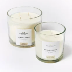 Clear Glass Cypress & Juniper Candle White - Threshold™ Designed With Studio McGee 9 Clear Glass Cypress & Juniper Candle White - Threshold™ Designed With Studio McGee -Home Furnishings Store GUEST 7d898c39 8a13 4ddb bd04 1def94ae2a46