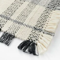 Laurelhurst Indoor/Outdoor Plaid Rug Black/White - Threshold™ Designed With Studio McGee 11 Laurelhurst Indoor/Outdoor Plaid Rug Black/White - Threshold™ Designed With Studio McGee -Home Furnishings Store GUEST 7e06c9c3 7737 40ad 9802 91cac40ba59a