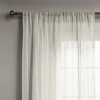 1pc 54"x84" Sheer Leno Weave Curtain Panel Ivory - Threshold™ -Home Furnishings Store GUEST 7e18ada1 0d62 4dd2 b225 3fef856199b1