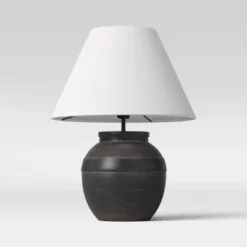 Large Ceramic Table Lamp Black - Threshold™ -Home Furnishings Store GUEST 80c207b4 2358 48aa 849a ccd48835c41d
