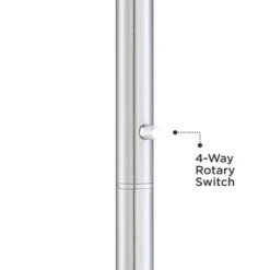Possini Euro Design Meridian Light Blaster Modern Torchiere Floor Lamp 72" Tall Brushed Nickel LED Frosted Glass Shade For Living Room Bedroom Office 12 Possini Euro Design Meridian Light Blaster Modern Torchiere Floor Lamp 72" Tall Brushed Nickel LED Frosted Glass Shade For Living Room Bedroom Office -Home Furnishings Store GUEST 86d3e492 d91f 458d 8a1e 61e18cd59934