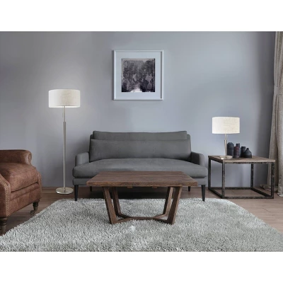 65" Hayworth Collection Floor Lamp Silver - Adesso 5 65" Hayworth Collection Floor Lamp Silver - Adesso - Image 3