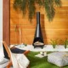 Wood Burning Outdoor Metal Fire Pit Chimenea Black - Hearth & Hand™ With Magnolia 2 Wood Burning Outdoor Metal Fire Pit Chimenea Black - Hearth & Hand™ With Magnolia -Home Furnishings Store GUEST 889681dc 4ca2 4766 9df7 8e310935d64d