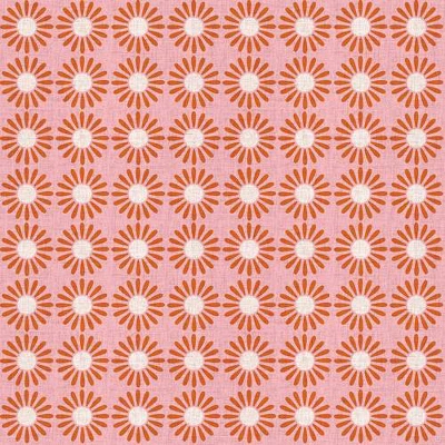 Schatzi Brown Retro Jumbo Daisy Pink Shower Curtain Green - Deny Designs 3 Schatzi Brown Retro Jumbo Daisy Pink Shower Curtain Green - Deny Designs