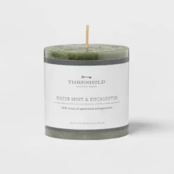 Pillar Candle Water Mint & Eucalyptus Green - Threshold™ 10 Pillar Candle Water Mint & Eucalyptus Green - Threshold™ -Home Furnishings Store GUEST 8b43be9b f4ec 4c35 b3ce 982c31b51eaa