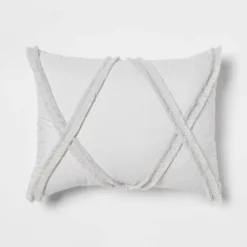 4pc Clipped Stripe Poms Comforter Bedding Set - Threshold™ 12 4pc Clipped Stripe Poms Comforter Bedding Set - Threshold™ -Home Furnishings Store GUEST 8d139982 3828 47ac 895d 4255d7a3549e