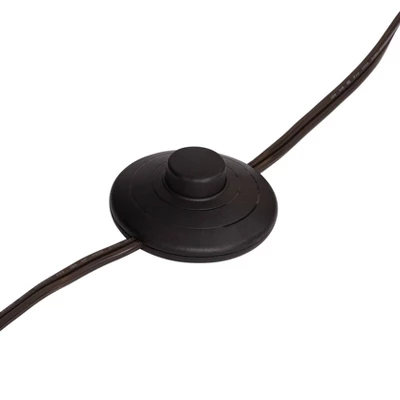 Possini Euro Design Modern Art Deco Floor Lamp Standing 60" Tall Espresso Wood Beige Linen Column Shade For Living Room Bedroom Office House Home 8 Possini Euro Design Modern Art Deco Floor Lamp Standing 60" Tall Espresso Wood Beige Linen Column Shade For Living Room Bedroom Office House Home - Image 6