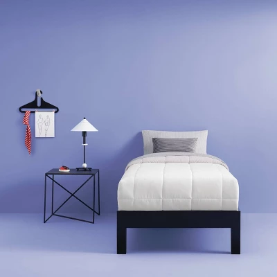 Reversible Microfiber Solid Comforter - Room Essentials™ 9 Reversible Microfiber Solid Comforter - Room Essentials™ - Image 7