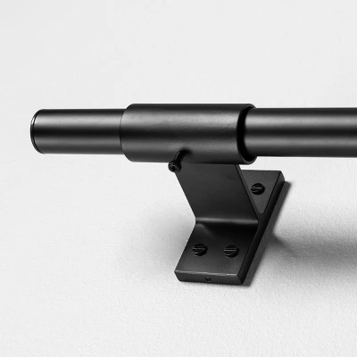 Steel Curtain Rod Matte Black - Hearth & Hand With Magnolia 8 Steel Curtain Rod Matte Black - Hearth & Hand With Magnolia - Image 6
