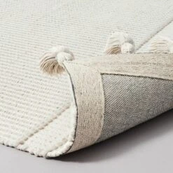 Texture Border Stripe Rug Cream/Silver Gray - Hearth & Hand™ With Magnolia 8 Texture Border Stripe Rug Cream/Silver Gray - Hearth & Hand™ With Magnolia -Home Furnishings Store GUEST 94669fa7 9809 4e40 99dd 993073cf36dc