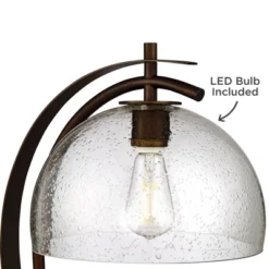 Possini Euro Design Modern Desk Lamps Set Of 2 With USB Port 22 1/2" High Bronze LED Clear Seeded Glass Shade For Bedroom Office 14 Possini Euro Design Modern Desk Lamps Set Of 2 With USB Port 22 1/2" High Bronze LED Clear Seeded Glass Shade For Bedroom Office -Home Furnishings Store GUEST 94f8b08b 460e 4367 b974 fdf11d3b35a4