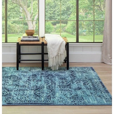Overdyed Persian Area Rug - Threshold 7 Overdyed Persian Area Rug - Threshold - Image 5
