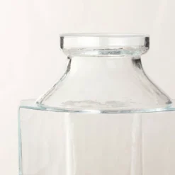 Octagonal Clear Glass Bottle Vase - Hearth & Hand™ With Magnolia 10 Octagonal Clear Glass Bottle Vase - Hearth & Hand™ With Magnolia -Home Furnishings Store GUEST 99423c65 7cc3 45d1 a0be 06e5f32a1a79