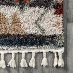 NuLOOM Southwestern Rosemarie Moroccan Tassel Shag Area Rug -Home Furnishings Store GUEST 99d36958 f05c 477e ac11 6af95e913fc7