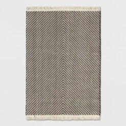 Chevron Woven Area Rug Black/White - Project 62™ 12 Chevron Woven Area Rug Black/White - Project 62™ -Home Furnishings Store GUEST 99d5d101 4f55 4573 98c6 ebfd2aabc95f