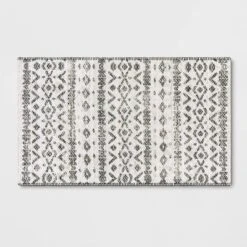 Diamond Printed Accent Aztec Rug Black - Opalhouse™ 10 Diamond Printed Accent Aztec Rug Black - Opalhouse™ -Home Furnishings Store GUEST 9a5f0d3a 6dc0 4cc2 a7e1 7c16bb3d54a2