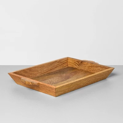 Carved Wood Tray - Hearth & Hand™ With Magnolia 3 Carved Wood Tray - Hearth & Hand™ With Magnolia