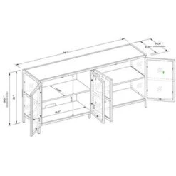 Crystal Cove Glass TV Stand For TVs Up To 59" - Threshold™ Designed With Studio McGee 13 Crystal Cove Glass TV Stand For TVs Up To 59" - Threshold™ Designed With Studio McGee -Home Furnishings Store GUEST a13f9ad9 19e7 45e4 939d 0ee33acc8103