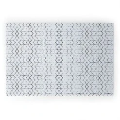 Becky Bailey Shibori Diamonds Looped Vinyl Welcome Mat - Society6 -Home Furnishings Store GUEST a184a61a 91f7 4646 a88e 6e86f8dd77f3