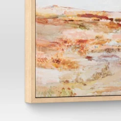 16" X 20" Warm Colors Landscape Framed Canvas Natural - Threshold™ 7 16" X 20" Warm Colors Landscape Framed Canvas Natural - Threshold™ -Home Furnishings Store GUEST a393d8a0 673a 4e8d 9f4d 4df580ce4d10