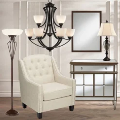 Franklin Iron Works Torchiere Floor Lamp LED 73" Tall Oil Rubbed Bronze Caged Frosted Glass Shade For Living Room Bedroom Office Uplight 17 Franklin Iron Works Torchiere Floor Lamp LED 73" Tall Oil Rubbed Bronze Caged Frosted Glass Shade For Living Room Bedroom Office Uplight -Home Furnishings Store GUEST a46a648a b6fb 4d94 ad74 bac754252602