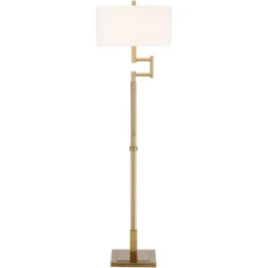 Possini Euro Design Artisan Swing Arm Floor Lamp 62.25" Tall Warm Antique Brass Linen Drum Shade For Living Room Reading Bedroom Office 17 Possini Euro Design Artisan Swing Arm Floor Lamp 62.25" Tall Warm Antique Brass Linen Drum Shade For Living Room Reading Bedroom Office -Home Furnishings Store GUEST a516a385 a6f6 4857 a16b 37d009da3a9c